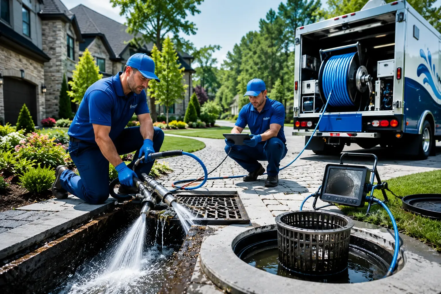 Local outdoor drain cleaning professionals in Pelican Lake, WI